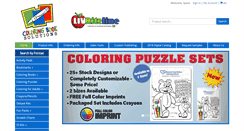 Desktop Screenshot of coloringbooksolutions.com